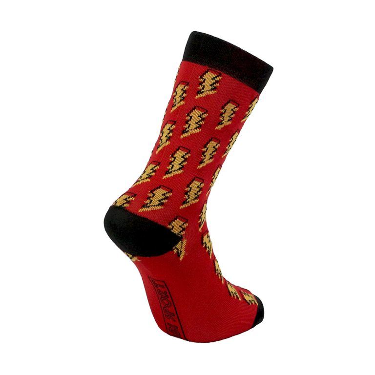 CALCETINES DEPORTIVOS POWER&SPEED ROJO