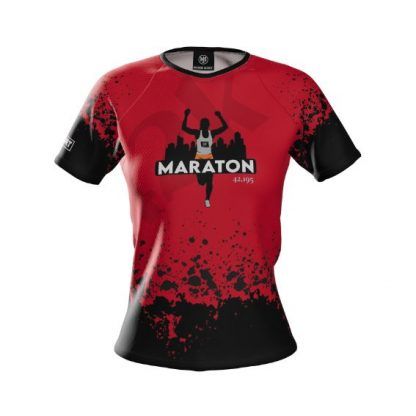 camiseta maratón mujer