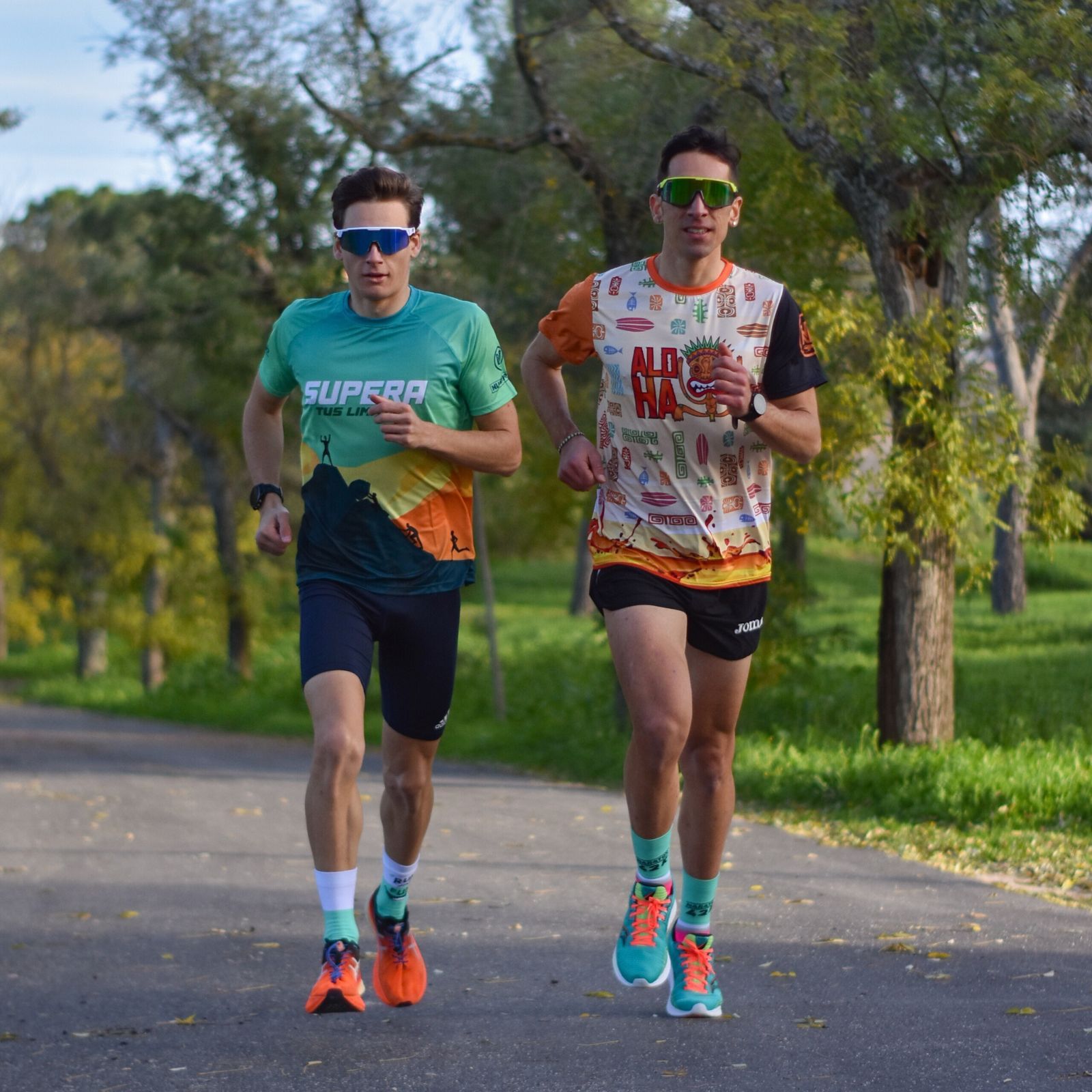 camisetas running