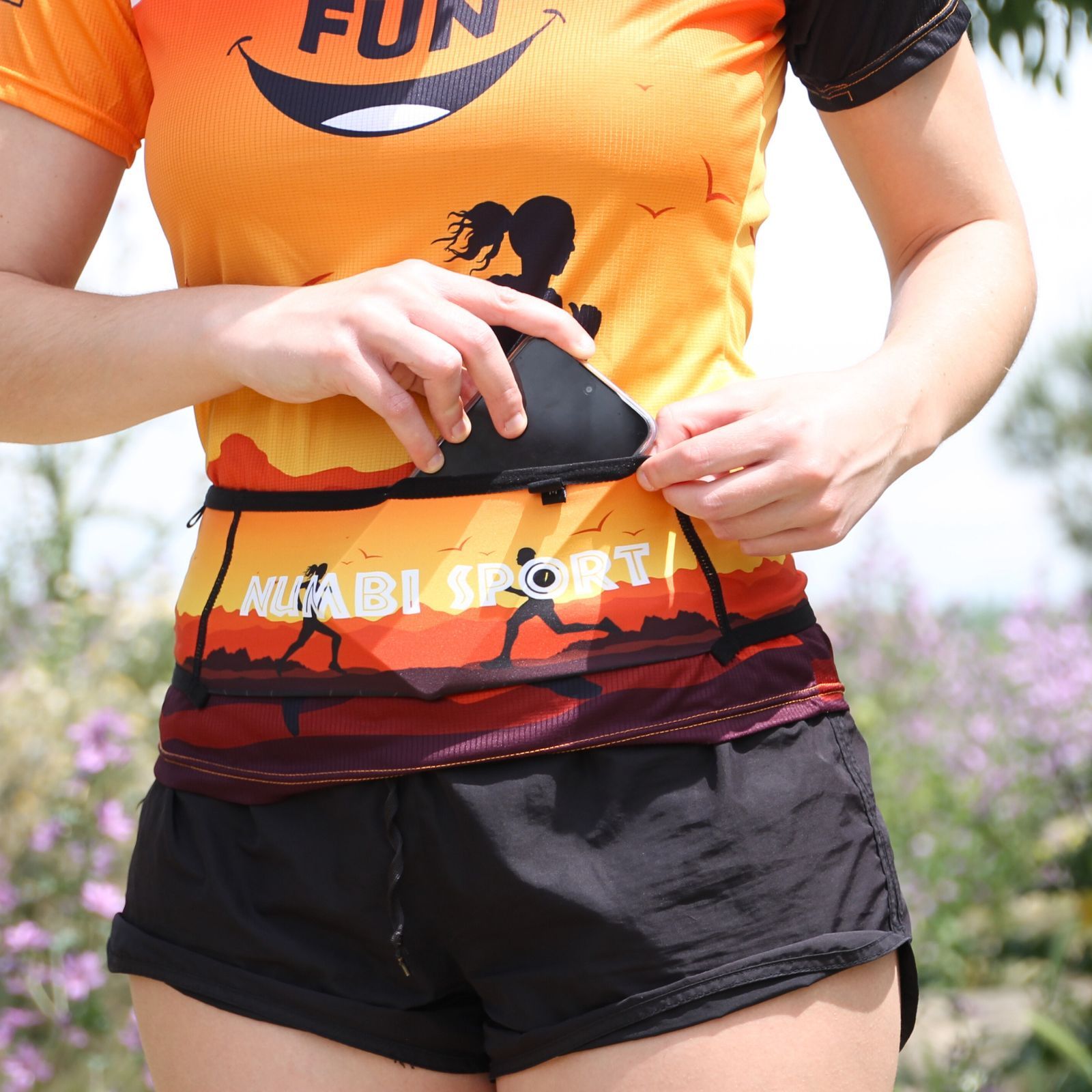 camisetas running