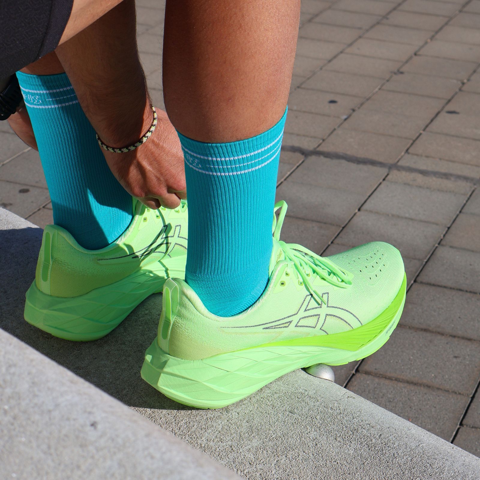 UltraLight_Verde_Mar Calcetines Running Ultralight Verde Mar - Imagen 4