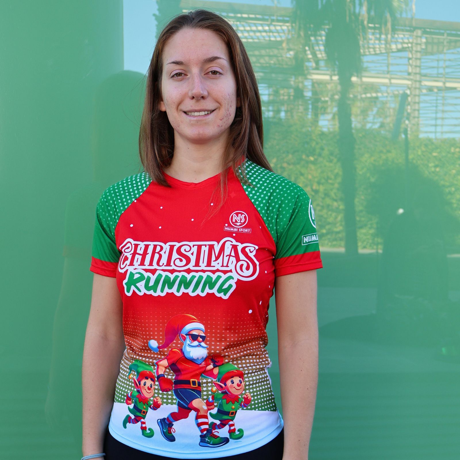 Christmas_Running_Mujer CAMISETA CHRISTMAS RUNNING MUJER - Imagen 3