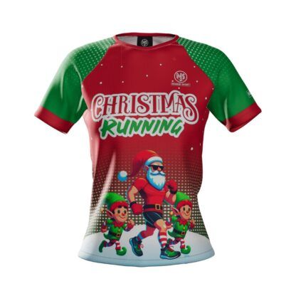 camiseta running navidad