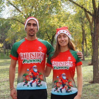 Camiseta Christmas Running Mujer - Imagen 7