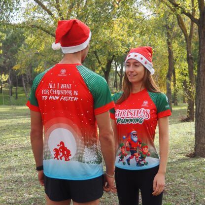 Camiseta Christmas Running Mujer - Imagen 8