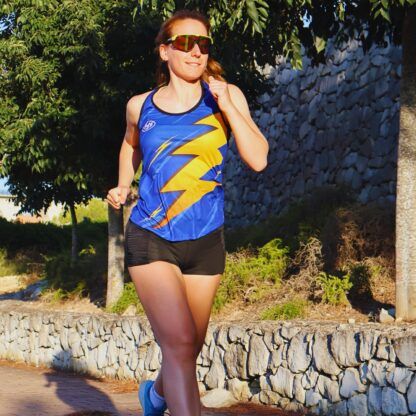 camiseta running tirantes mujer