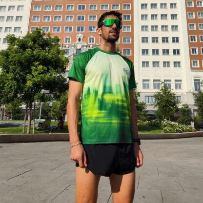 camiseta running hombre transpirable