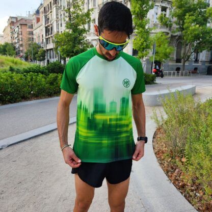 camiseta running hombre transpirable