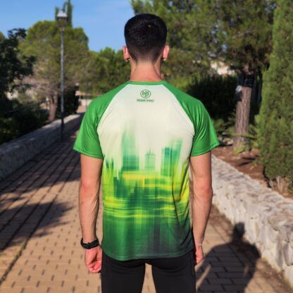camiseta running hombre transpirable