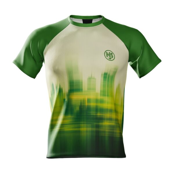 CAMISETA RUNNING HOMBRE URBAN GLITCH