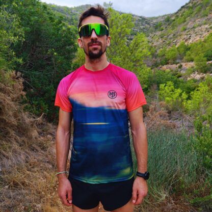 camiseta running hombres